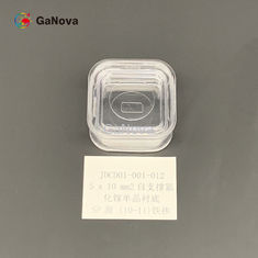 SI-tipo sin impurificar GaN Single Crystal Substrate Resistivity libre de la SP-cara 5*10mm2 (10-11) &gt; 10 ⁶ Ω·Radioinstrumento del cm