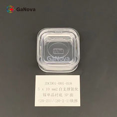 5x10mm2 Sp Face Gan Epitaxial Wafer On Doped Si Tipo Gan Sustrato monocristalino