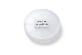 Oblea epitaxial de biselado SiC 150,0 mm +0 mm/-0,2 mm 350,0 um± 25,0 um