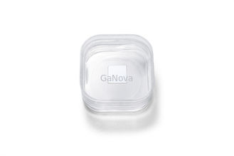 Substratos de GaN Rugosidad de la superficie de la cara de Ga &lt; 0,2 nm (pulido) o &lt; 0,3 nm (pulido y tratamiento superficial para epitaxia)