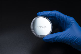 Capa de la dimensión 520±10nm 2inch Verde-LED GaN On Silicon Wafer 20nmContact