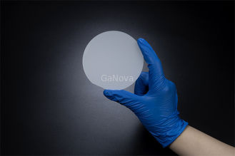 N-tipo GaN On Sapphire Wafer Si-dopado SSP Resistivity&lt;0.05 Ω cm LED, laser, PIN Epitaxial Wafer de 4 pulgadas