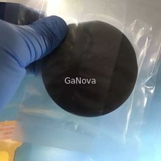 cristal 4&quot; del carburo de silicio de 100.0m m grado Politype 4H de P