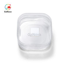JDCD04-001-007 10x10mm2(010) Sustrato de cristal único Ga2O3 independiente dopado con Sn Pulido único de grado de producto