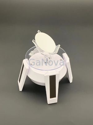 Ángulo de borde plano Sustratos de zafiro estampado de 16 mm Superficie frontal
