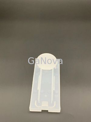 Ángulo de borde plano Sustratos de zafiro estampado de 16 mm Superficie frontal
