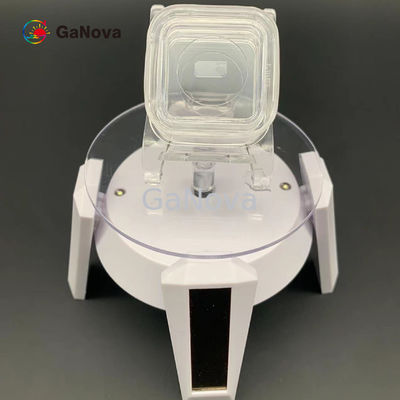 TTV ≤ 10μm Cara A sin dopado tipo N independiente GaN de sustrato de cristal único Resistividad 0,1 Ω·cm Dispositivo de potencia/Láser W