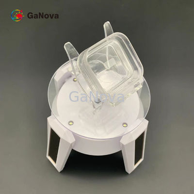 TTV ≤ 10μm Cara A sin dopado tipo N independiente GaN de sustrato de cristal único Resistividad 0,1 Ω·cm Dispositivo de potencia/Láser W
