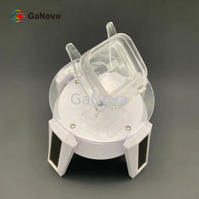 n-tipo sin impurificar sola resistencia cristalina libre de la Uno-cara 5*10mm2 del substrato de GaN &lt; 0,05 Ω·dispositivo de poder del cm/laser
