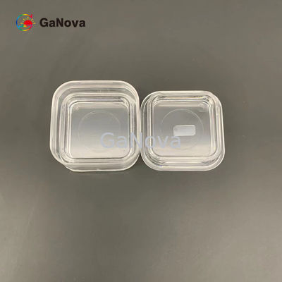 SI-tipo sin impurificar GaN Single Crystal Substrate Resistivity libre de la SP-cara 5*10mm2 (10-11) &gt; 10 ⁶ Ω·Radioinstrumento del cm