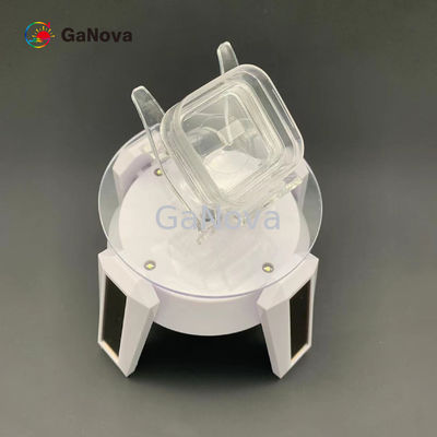 Dispositivo de alimentación 5x10 mm2 Substrato de cristal único GaN de tipo N sin dopar, independiente, con resistividad 0,1 Ω·cm y BOW dentro de 10 μm