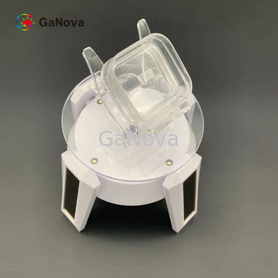SI-tipo sin impurificar GaN Single Crystal Substrate Resistivity libre de la SP-cara 5*10mm2 (11-12) &gt; 10 ⁶ Ω·Radioinstrumento del cm