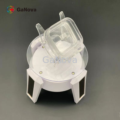 350 ± 25 μm espesor Substrato monocristalino de GaN de tipo N libre sin dopado con TTV ≤ 10 μm y resistividad 0,1 Ω·cm