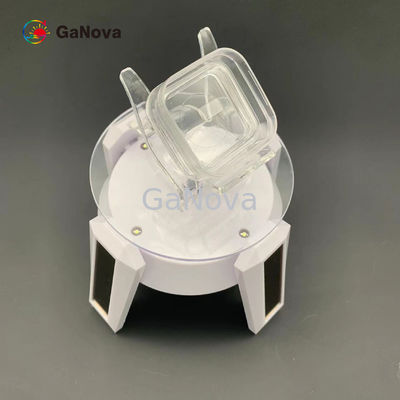 5*10mm2 SP-Face sin dopado de tipo N, GaN de pie libre, sustrato de cristal único 20-21 / 20-2-1 10mm2 Resistencia 0,05 Ω·cm