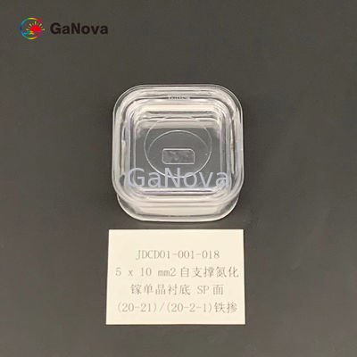 5x10mm2 Sp Face Gan Epitaxial Wafer On Doped Si Tipo Gan Sustrato monocristalino