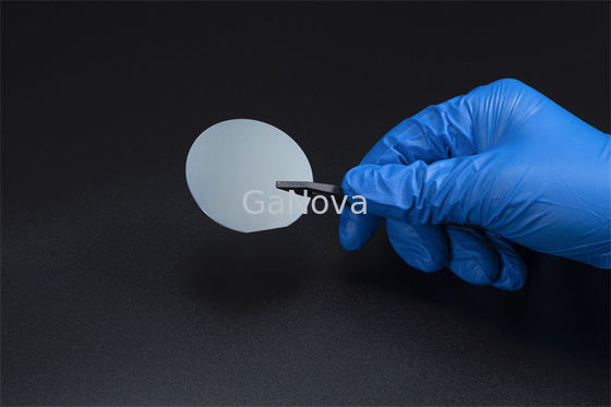 2 pulgadas de LED verde GaN en la oblea de silicio Dimensión 520 ± 10nm