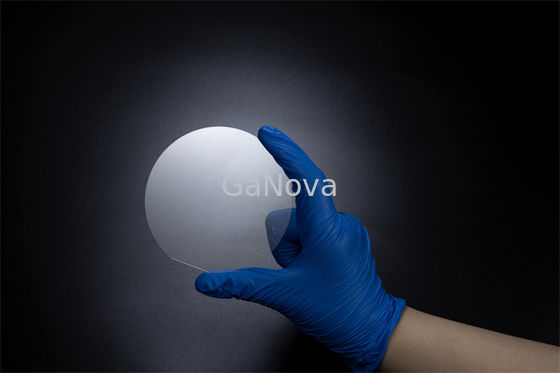 625um 675um 4 al zafiro plano azul de la pulgada LED GaN Epitaxial Wafer On Sapphire SSP