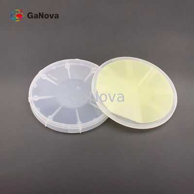 4H oblea sic epitaxial 0.015Ω•cm-0.025Ω•² 150,0 milímetro +0mm/-0.2mm del cm ≤4000/cm