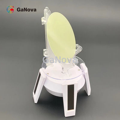 4 pulgadas de GaN en el silicona verde LED Epi oblea SiC oblea epitaxial