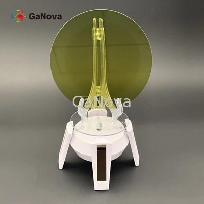 4 pulgadas de UGaN en nitruro de galio sin dopaje de silicio en la oblea epitaxial de silicio