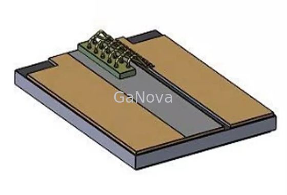Eficiencia 1.0W/A de pendiente de impresión láser de chip de diodo láser de corriente de umbral 0.5A