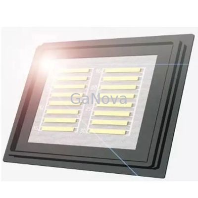 Eficiencia de conversión de potencia de chip de diodo láser de corriente de umbral 0.5A 58%