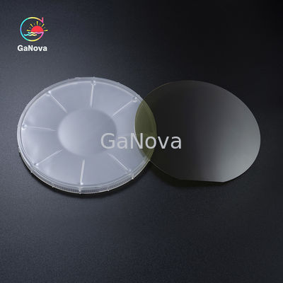 4 pulgadas 4H-SiC Substrato de nivel P SI 500.0±25.0μm MPD≤5/cm2 Resistividad≥1E5Ω·cm Para microondas de potencia