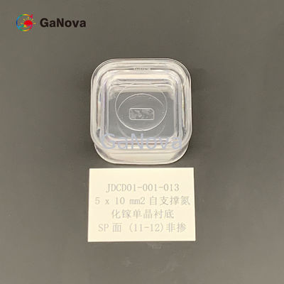 Dispositivo de alimentación 5x10 mm2 Substrato de cristal único GaN de tipo N sin dopar, independiente, con resistividad 0,1 Ω·cm y BOW dentro de 10 μm